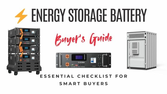 energy-storage-battery Energy Storage Battery